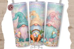 Easter Gnome Tumbler Wrap Bundle PNG Product Image 24