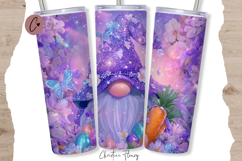 Easter Gnome Tumbler Wrap Bundle PNG Product Image 22