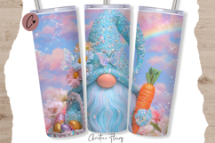 Easter Gnome Tumbler Wrap PNG - 4 Variations Product Image 4