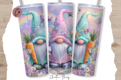 Easter Gnome Tumbler Wrap PNG - 4 Variations Product Image 4