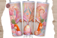 Easter Gnome Tumbler Wrap PNG - 4 Variations Product Image 3