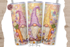 Easter Gnome Tumbler Wrap Bundle PNG Product Image 10