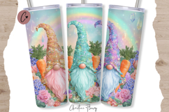 Easter Gnome Tumbler Wrap Bundle PNG Product Image 9