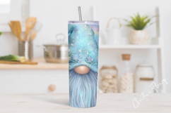 Easter Gnome Tumbler Wrap PNG | 20oz Skinny Tumbler PNG Product Image 2