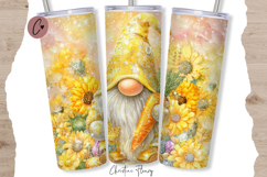 Easter Gnome Tumbler Wrap Bundle PNG Product Image 3