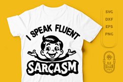 Sarcasm Saying SVG File | Funny Quote SVG File Product Image 1
