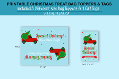 Christmas Special Delivery treat bag topper Product Image 4