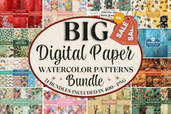 Special Digital Paper Pattern Big Bundle, Backgrounds Bundle Product Image 1