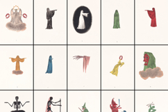 16 Spectral Figures Ghost Spirit Prints from 1864 Product Image 2