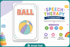 Speech Therapy Flashcard Product Image 1
