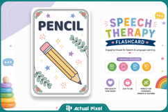 Speech Therapy Flashcard Product Image 1