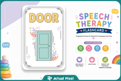 Speech Therapy Flashcard Product Image 1