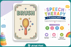 Speech Therapy Flashcard Product Image 1