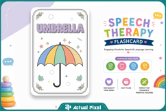 Speech Therapy Flashcard Product Image 1