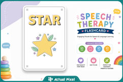 Speech Therapy Flashcard Product Image 1