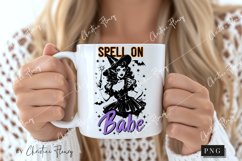 Spell On Babe PNG | Halloween PNG Product Image 2