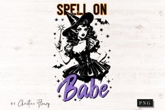 Spell On Babe PNG | Halloween PNG Product Image 4