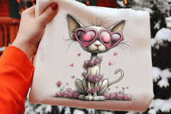 Sphynx Love Spell Valentine PNG Product Image 2