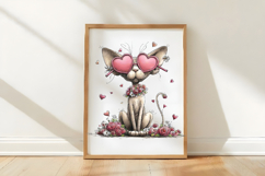 Sphynx Love Spell Valentine PNG Product Image 3