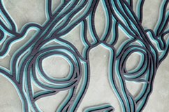 Sphynx Cat Laser Cut File| Layered Cat SVG Product Image 3