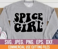 Spice Girl SVG - Halloween Groovy Retro Fall Vibes SVG Product Image 2