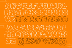 Spice Hype - Street Bubble Balloon Graffiti Font Product Image 12