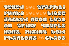 Spice Hype - Street Bubble Balloon Graffiti Font Product Image 4