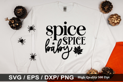 Spice Spice Baby SVG - Halloween Design Product Image 1