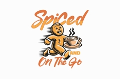 Spiced and On The Go Christmas Funny T-shirt Product Image 1