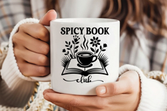 Spicy Book Club SVG, Book Lover SVG, Reading SVG Product Image 3