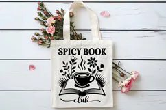Spicy Book Club SVG, Book Lover SVG, Reading SVG Product Image 4