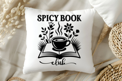Spicy Book Club SVG, Book Lover SVG, Reading SVG Product Image 5