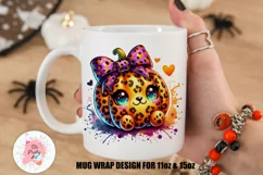 Fall Pumpkin Mug Wrap For 11 oz and 15 oz, 3d Mug, Funny Quotes Png