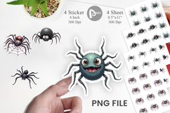 Sticker Spider and Web Twists Product Image 1