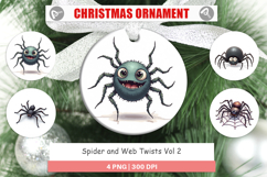 Ornament Spider and Web Twists Product Image 1