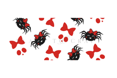 spider halloween libbey beer can glass full wrap svg presized template for 16oz and 20oz glass for Cricut Silhouette and sublimation