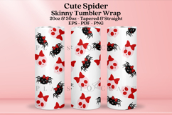 spider halloween skinny tumbler sublimation wrap with high resolution and transparant background are for 20oz and 30oz skinny tumbler