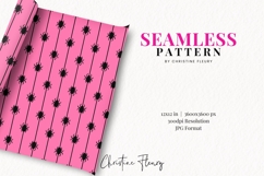 Pink Spider Pattern | Cute Halloween Digital Paper Product Image 2