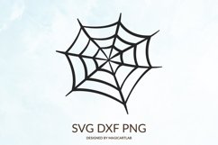 Halloween spider web svg cut file Product Image 1