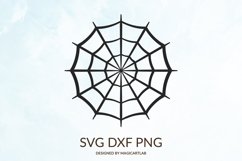 Halloween spider web svg cut file Product Image 1