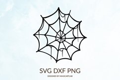 Halloween spider web svg cut file Product Image 1