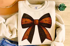 Halloween Coquette Bow PNG, Spider Web PNG, Spooky PNG, Fall Product Image 4