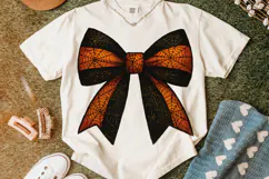 Halloween Coquette Bow PNG, Spider Web PNG, Spooky PNG, Fall Product Image 5