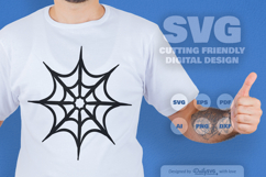 Halloween Spider Web SVG Product Image 4