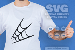 Halloween Spider Web SVG Product Image 1