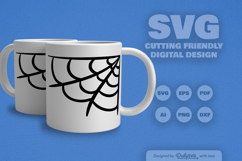 Halloween Spider Web SVG Product Image 1