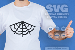 Halloween Spider Web SVG Product Image 1
