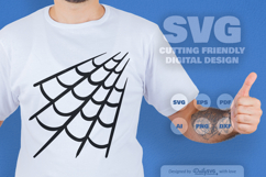 Halloween Spider Web SVG Product Image 2