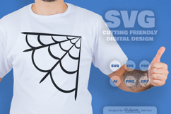 Halloween Spider Web SVG Product Image 4