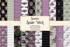Spider Witch Digital Paper Product Image 1